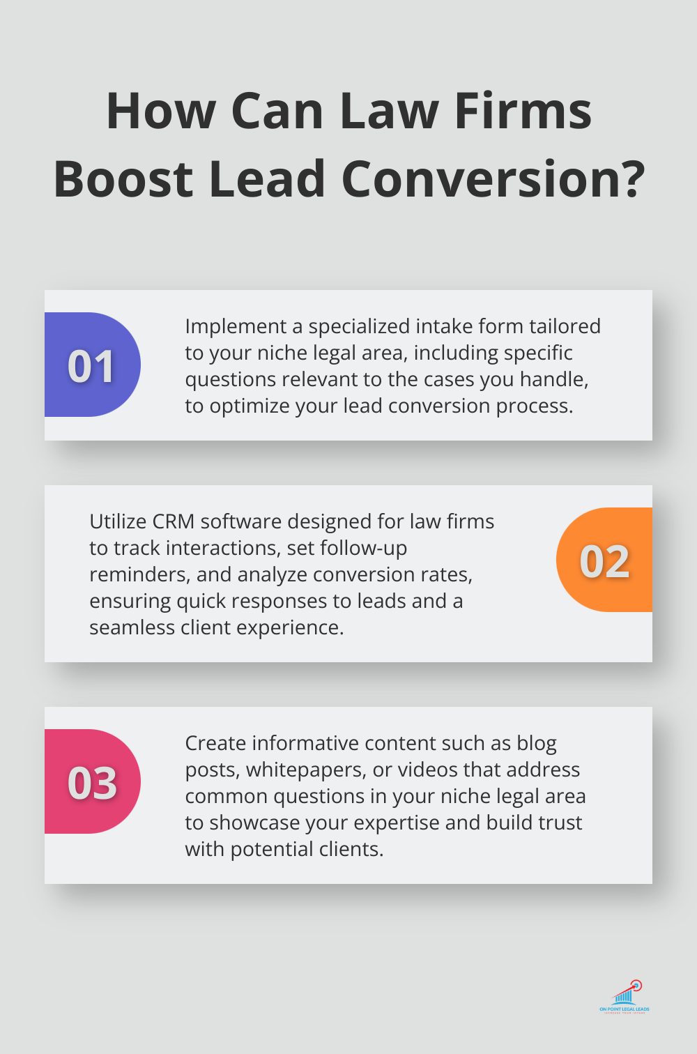 Infographic: How Can Law Firms Boost Lead Conversion?