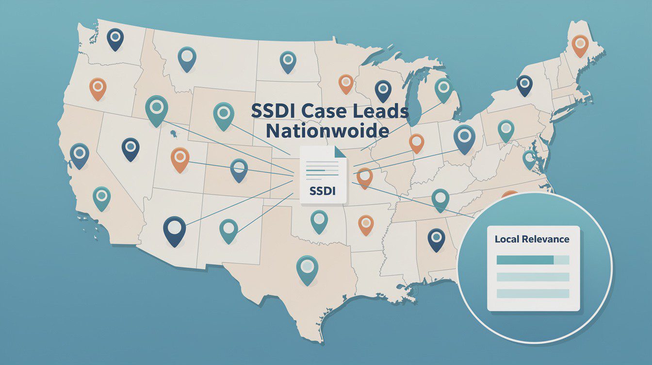 SSDI Case Leads Nationwide: Nationwide Coverage, Local Relevance