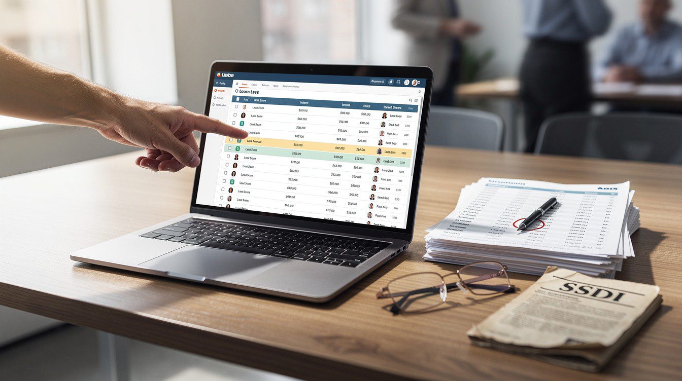 SSDI Lead Quality: Identifying High-Quality, High-Intent Prospects